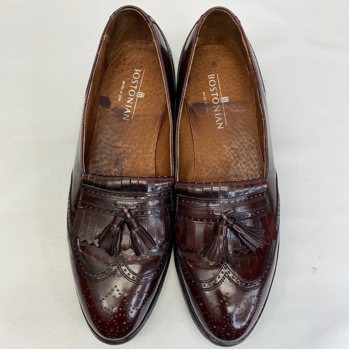 Bostonian Classics USA 26278 Mens 13 C/A Kiltie Tassle  display picture 1
