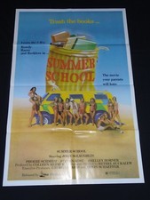 Summer School 1978 Mag Wheels Teen Comedy Vintage Original Film Movie Poster