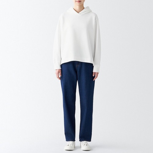 Muji Damen weißer Hoodie Sweatshirt Taiwan Größe Medium/US-Größe Small - Bild 2 von 9