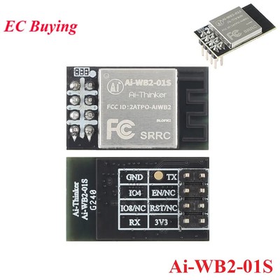 Ai-WB2-01S Ai-WB2 2.4G WiFi+Bluetooth-compatible BLE 5.0 Mesh Module Serial Port