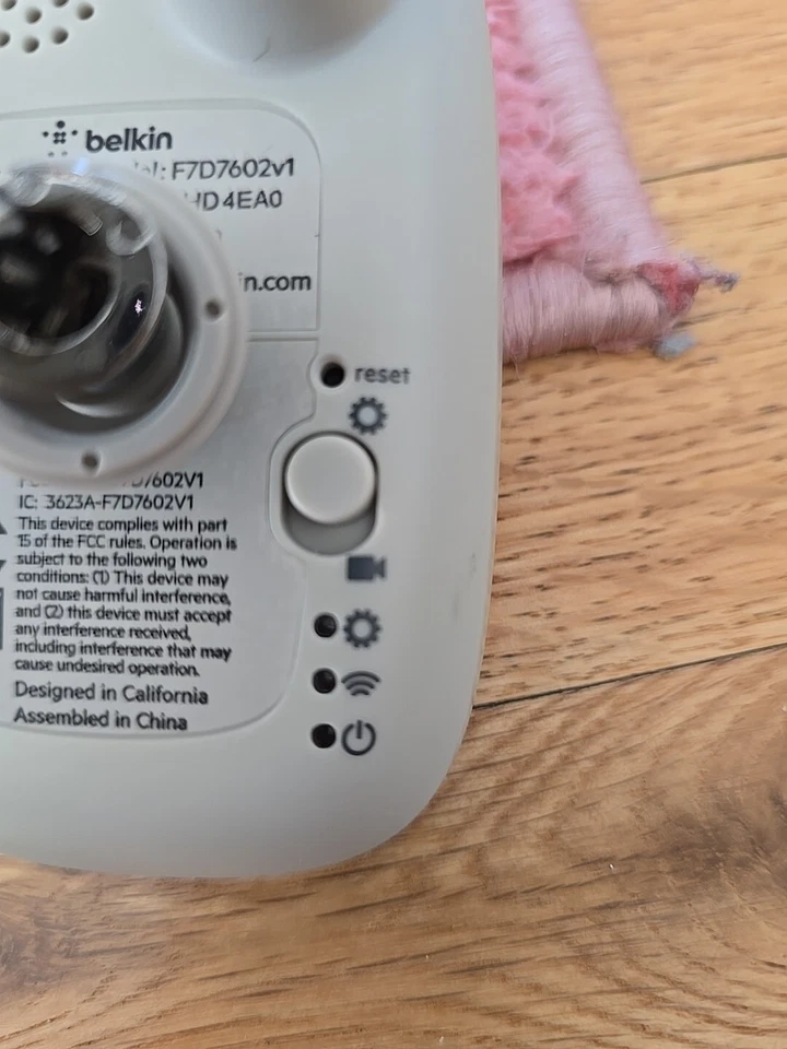 Belkin F7D7602 NetCam HD WiFi Camera - Image 3 of 4