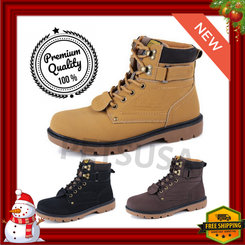 Zapatos Botas De Trabajo Para Hombre De Vestir Elegantes Militares De Moda  2019 | eBay