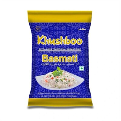 Khusboo Basmati Reis Extra Long 1kg Biryani Pilav aus Indien