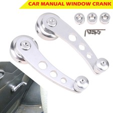 2pcs For 1984-2000 Honda Civic Car Manual Window Winder Crank Door Handle Knob