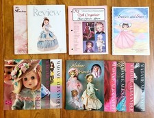 Lot of 11 Madame Alexander Doll Club The Review Magazines My Doll Organizer