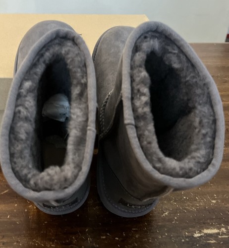 UGG KID'S CLASSIC II 1017703K GREY SIZE 6 BOOTS (100% AUTHENTIC) BRAND NEW - Picture 12 of 16