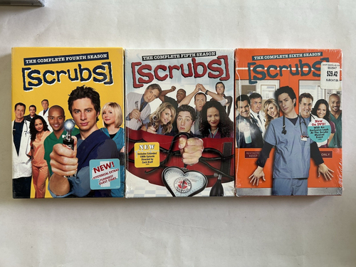 SCRUBS - SEASONS 1 2 3 4 5 6 7 8 9 COMPLETE SERIES DVD Brand New - Picture 4 of 11