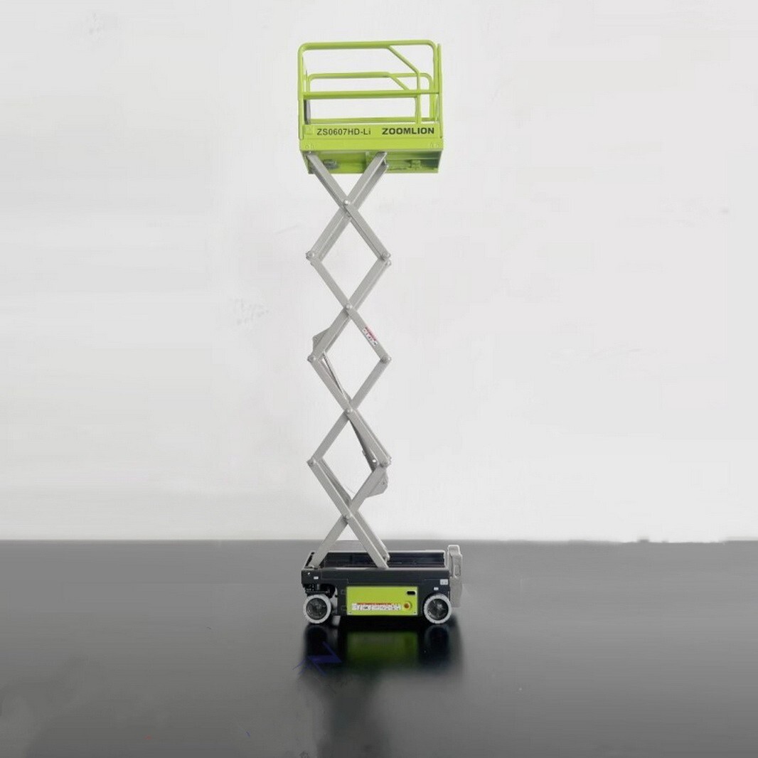 1/25 Scale Zoomlion ZS0607HD-LI Electric Scissor Lifts Diecat