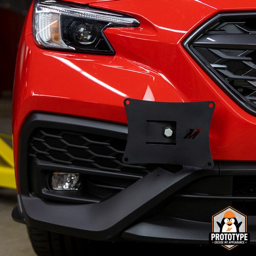 Mishimoto License Plate Relocation Kit, Fits Subaru WRX 2022+/Crosstrek 2018+ - Bild 7 von 9