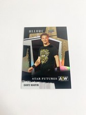 Dante Martin Star Futures Table 2022 Upper Deck AEW Allure Card # 132