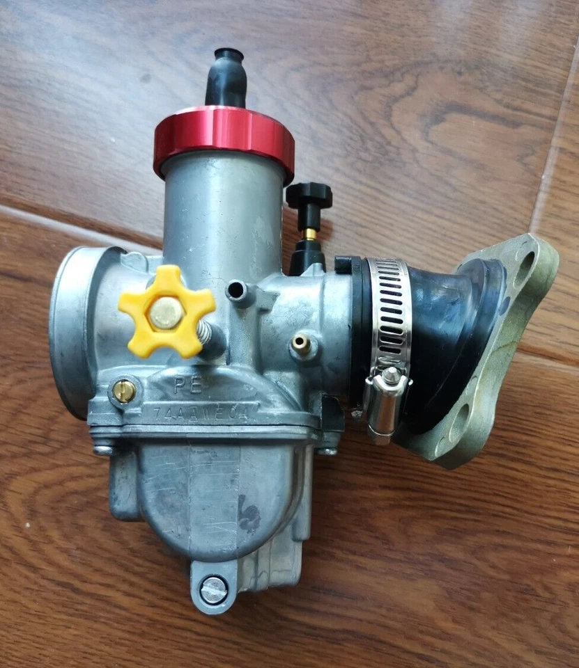 Bota de carburador y aislante para Honda CR80R CR80RB CR85RB Foto 2 de 2