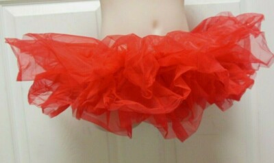  Short Graduated Classical Tutu 5 tier heavily ruffled organdy ch/adult 3 colors