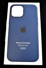 Apple Silicone Case With Magsafe For Iphone 12 Pro Max Deep Navy For Sale Online Ebay