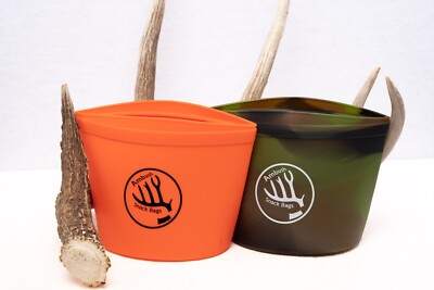 (2 Pack) Ambush Snack Bags (Silent, reusable, hunting, movies)Microwave/Dishwash