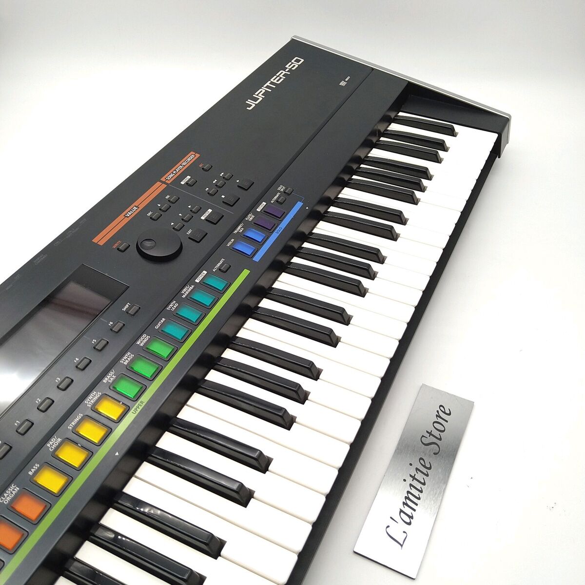 Roland Jupiter 50 Keyboard Synthesizer Digital Japan Black Roland Jupiter 50 Keyboard Synthesizer Digital Japan Black
