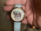 Betsey Johnson Bj00280-42 womens boxer puppy watch polka dot band new batt mint!
