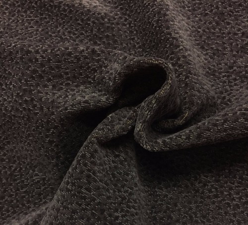 DESIGNER MOTTLED VELVET PURPLE STEEL UPHOLSTERY HIGH END FABRIC 1.1 YARDS 51"W - 第 3/5 張圖片