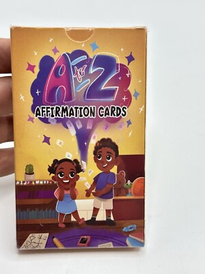 A to Z Affirmation Cards for Kids to Build Self-Esteem, Mindfullness