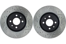 Front PAIR Stoptech Disc Brake Rotor for 2015-2020 Ram 700 (46712)