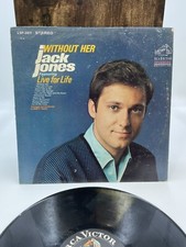 Jack Jones Without Her Vinyl LP RCA Exc 66