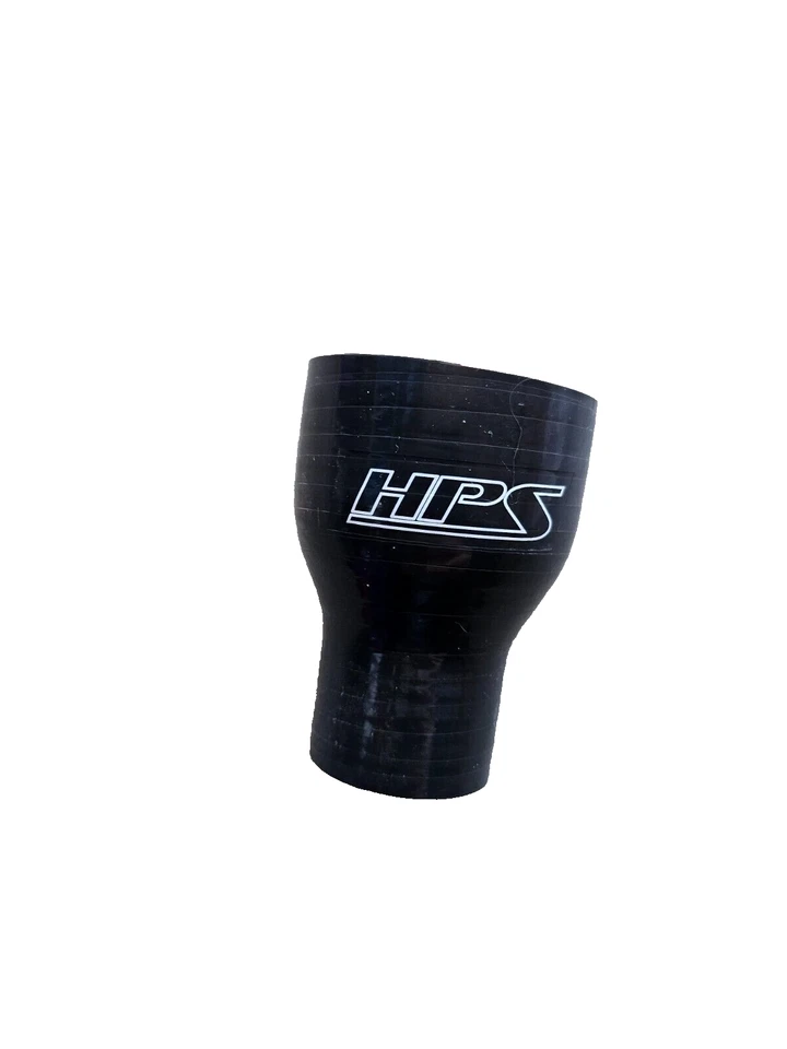 HPS 3" Black 1" Inch To - 1.75" In 25mm - 45mm ID Silicone Reducer Coupler Hose Foto 4 de 4