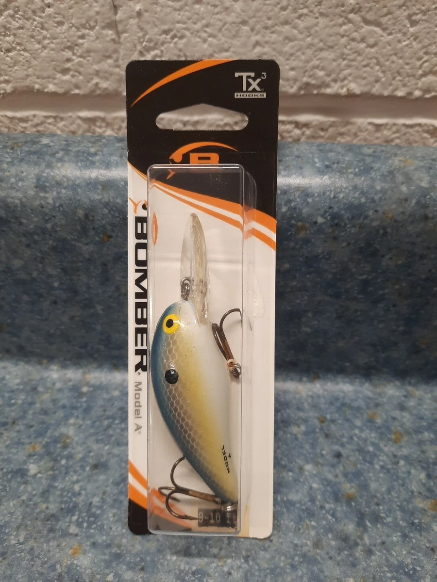 Vtg Bomber Lures Model A Crankbait 7A 1/2 Oz 8-10 Ft 7AXC5 K3