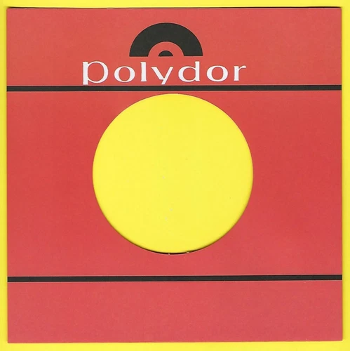 POLYDOR (red & white logo) - REPRODUCTION RECORD COMPANY SLEEVES - (pack of 10)