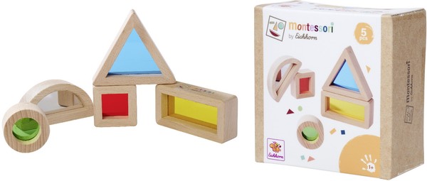 Eichhorn Kleinkindwelt Montessori Fensterbausteine 5 Teile 100006001-image