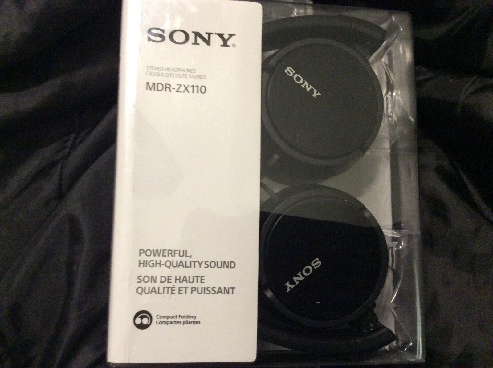 Sony Mdr Nc750 Black High Res Stereo Headset For Sale Online Ebay