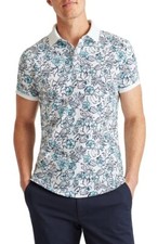 Bonobos Men's Stretch Pique Polo Golssen Floral Slim Fit Hawaiian Size XL NWT