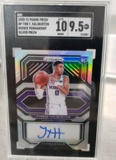 2020-21 Panini Prizm 🏀 Haliburton RP-THB  RC Penmanship - Silver Prizm 10/9.5