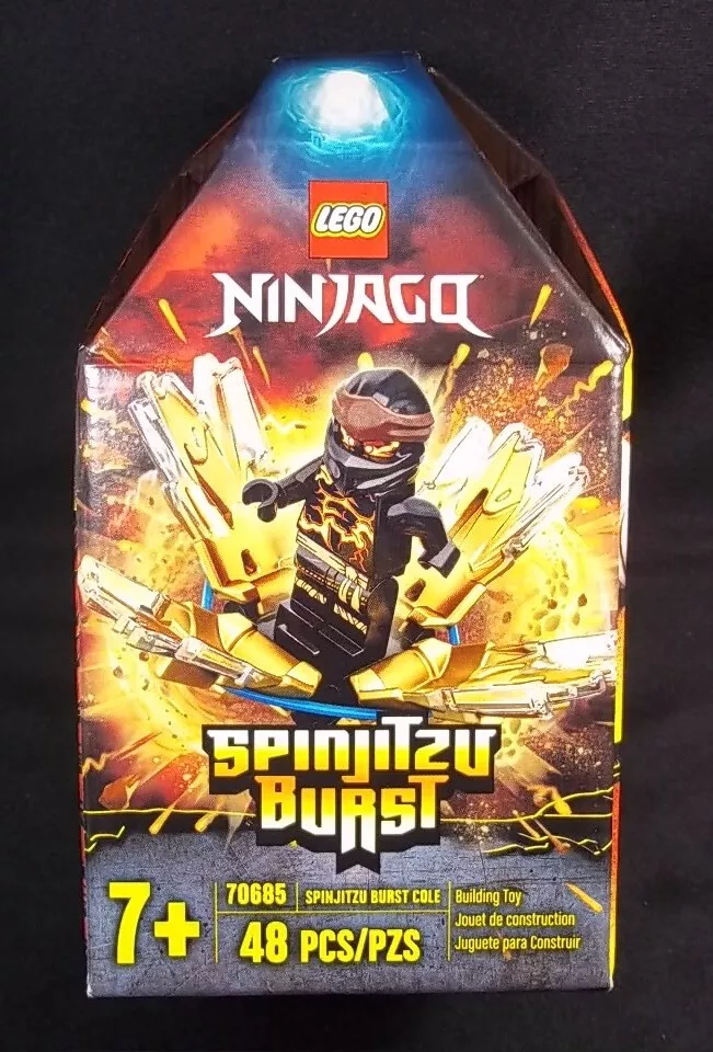 Lego Ninjago Spinjitzu Burst Cole 70685 48 pc NEW 673419318044 eBay