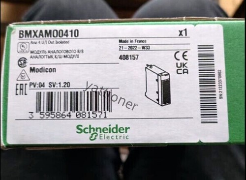 Brandneu Schneider BMXAMO0410 Elektro Modicon versiegelt im Karton schnelle Lieferung