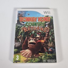 Donkey Kong Country Returns Nintendo Wii Video Game PAL