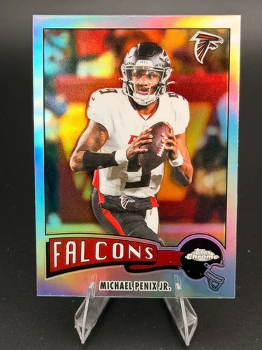 2025 Topps Chrome Michael Penix Jr. Refractor (RAW)