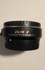 Viltrox EF-EOS M2 Lens Adapter 0.71x Speed Booster for Canon EF Lens to EOS-M