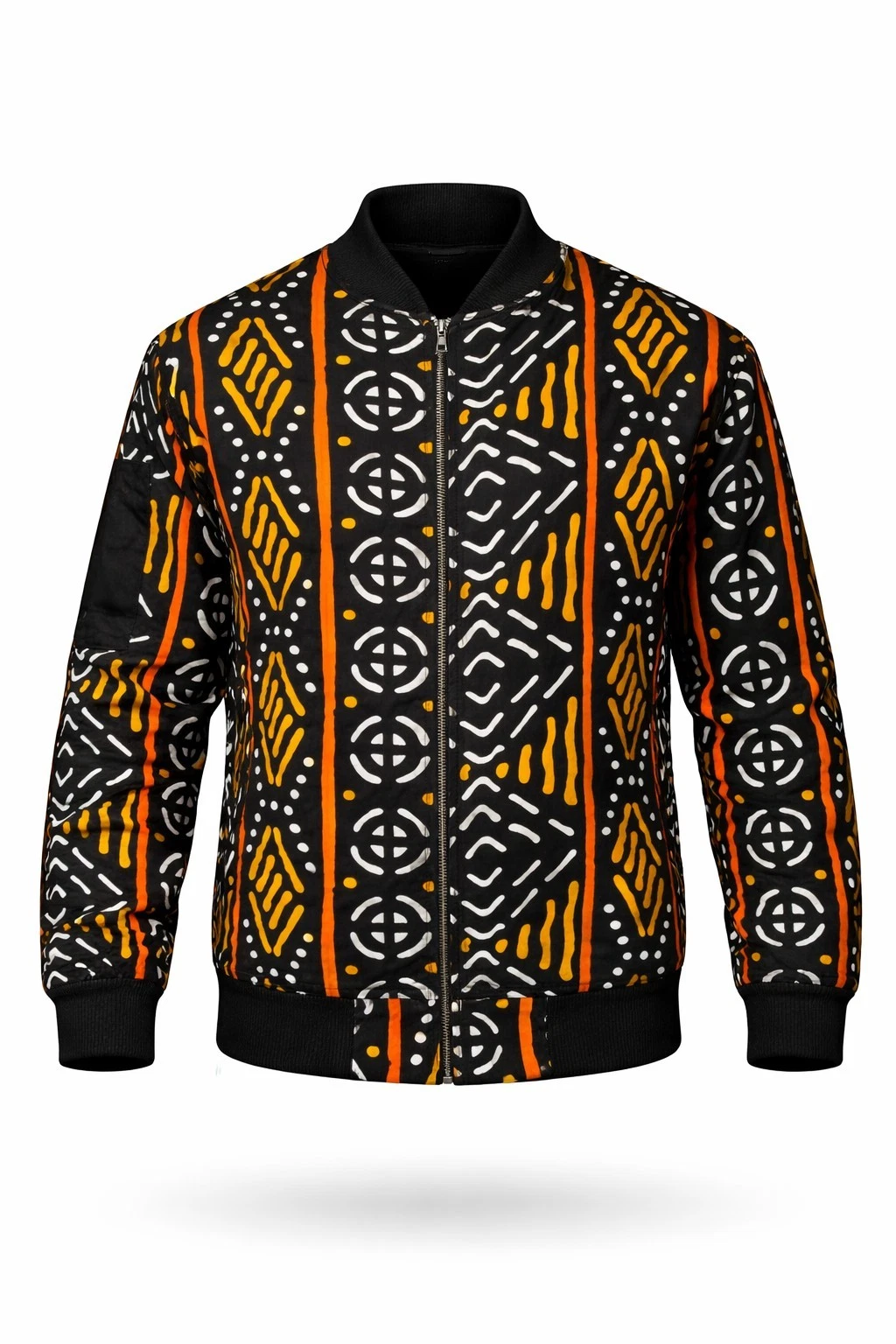 African PRINT Bomber Jacket - Unisex - Timeless - Okinbykglitz -LARGE
Opens in a new window or tab
