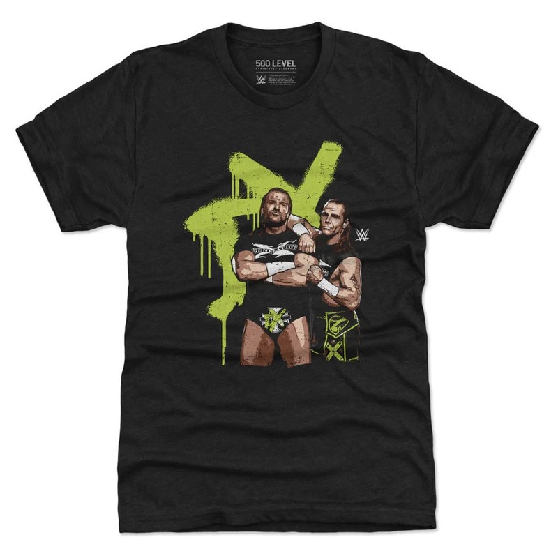 D-Generation X Pose WWE Men's Premium T-Shirt