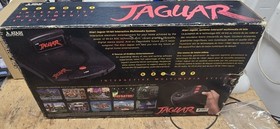 Atari Jaguar Console boxed 4 games bundle ninja tempest wolfenstein bundle set 