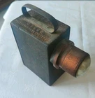 Rare Beckton Gasworks Battery Torch Hand Lamp Gas Light Coke Company
