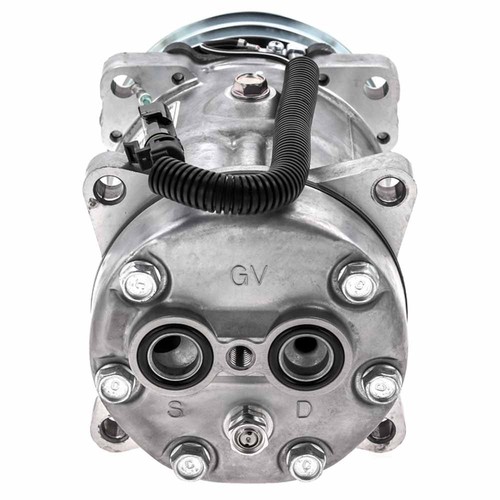OEM Sanden 4860 AC Compressor w/ A/C Clutch - Picture 4 of 6