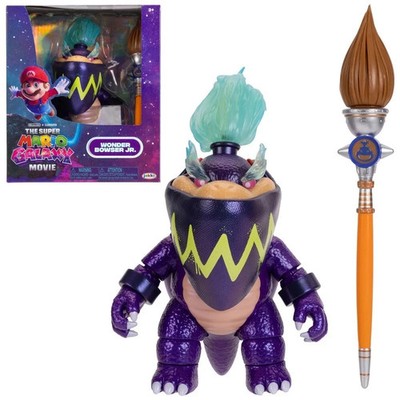 Nintendo The Super Mario Galaxy Movie: Wonder Bowser Jr. Figur mit Pinsel