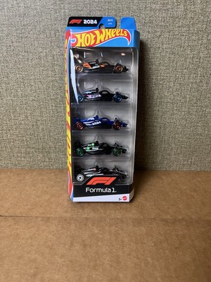 Hot Wheels NEW 2025 5 Pack Formula 1 Series Five F1 Cars!