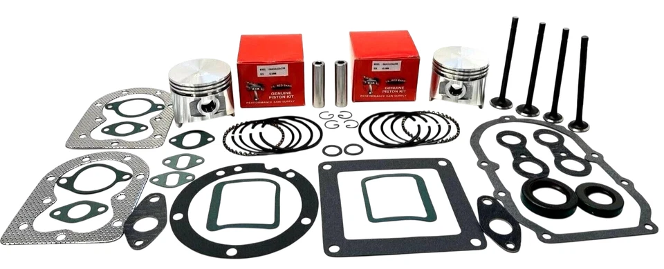 PERFORMANCE SAW SUPPLY STANDARD REBUILD PISTON KITS WITH GASKET, SEALS & VALVES FITS CCK, CCKA, CCKB