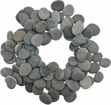 50PCS Painting Rocks DIY Rocks Flat  Smooth Kindness Rocks for Arts Crafts D.
