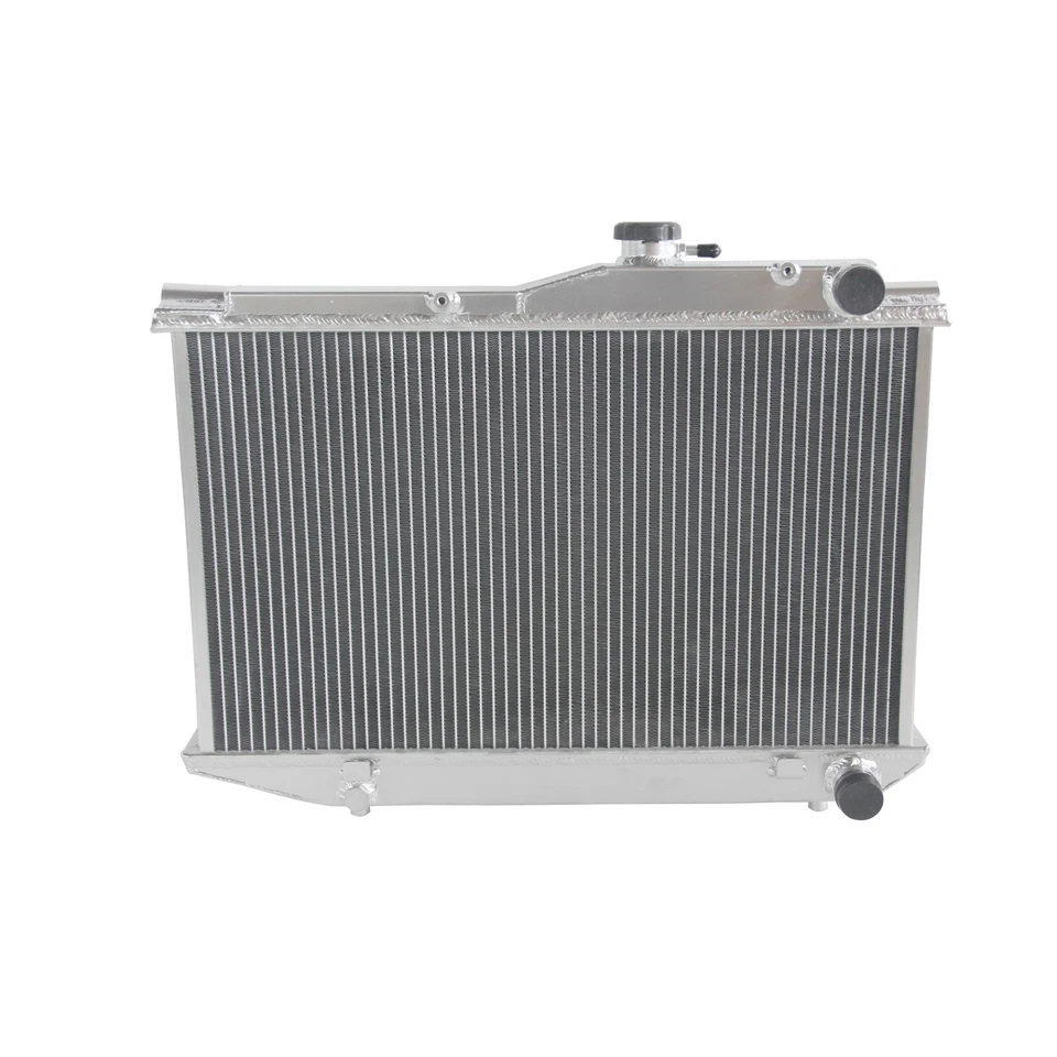Radiador apto para Toyota Corolla AE86 DLX 1984-1987 1587cc L4 1.6L aluminio MT 50mm Foto 2 de 4