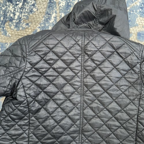 Authentic Burberry Quilted Jacket Black KIDS size 10Y - Picture 10 of 12