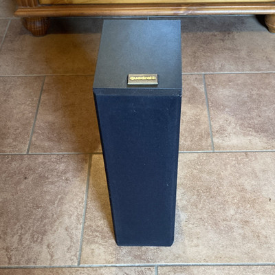 Quadral Base Zero Standlautsprecher 60W 4 Ohm schwarz, Modell 13020