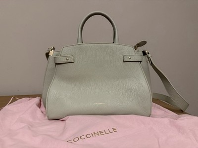   Coccinelle Leather Handbag   Celadon Green (NEW WITH TAGS)