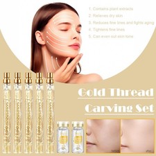 Gold Thread Carving Set, 2 Bottle Protein Line, Protein Wrinkles Fade Y4W1
